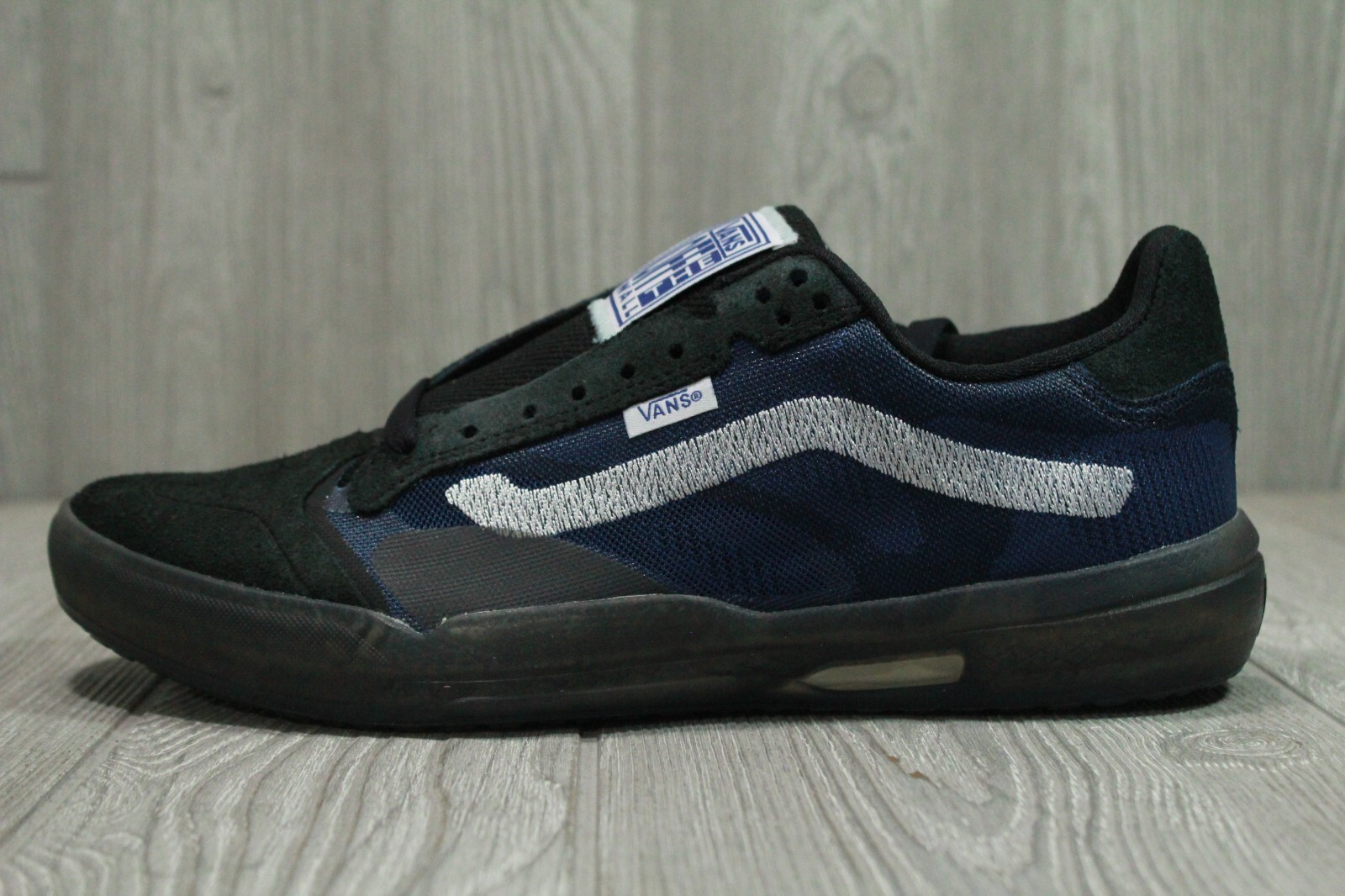 Vans Evdnt Ultimate Waffle Deuce Blue Black Skate shoes Men's Size 8.5