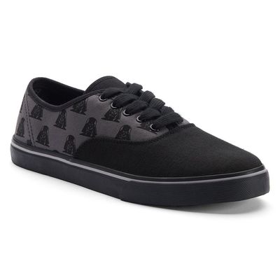 Star Wars black canvas men\'s shoes 9 COACH × Star Wars Collaboration Black Canvas Hi Cut Sneaker  main image 4