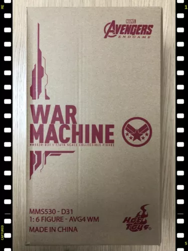 Figura Hot Toys MMS 530 D31 Avengers Endgame Diecast War Machine Mark VI 6 NUEVA