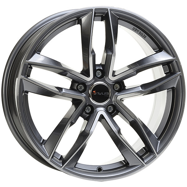 ALLOY WHEEL AVUS AF16 FOR MERCEDES-BENZ EQA 9X20 5X112 ANTHRACITE POLISHED V0M