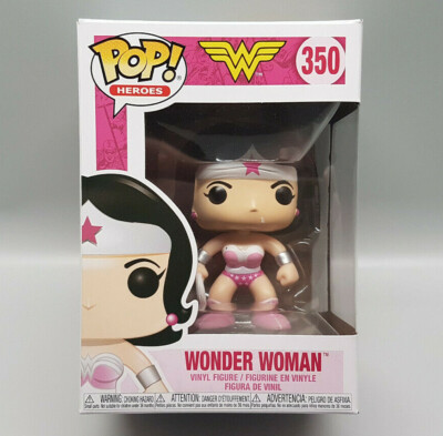 Funko Pop - Wonder Woman - Heroes 350 - Breast Cancer Research Foundation BCRF !