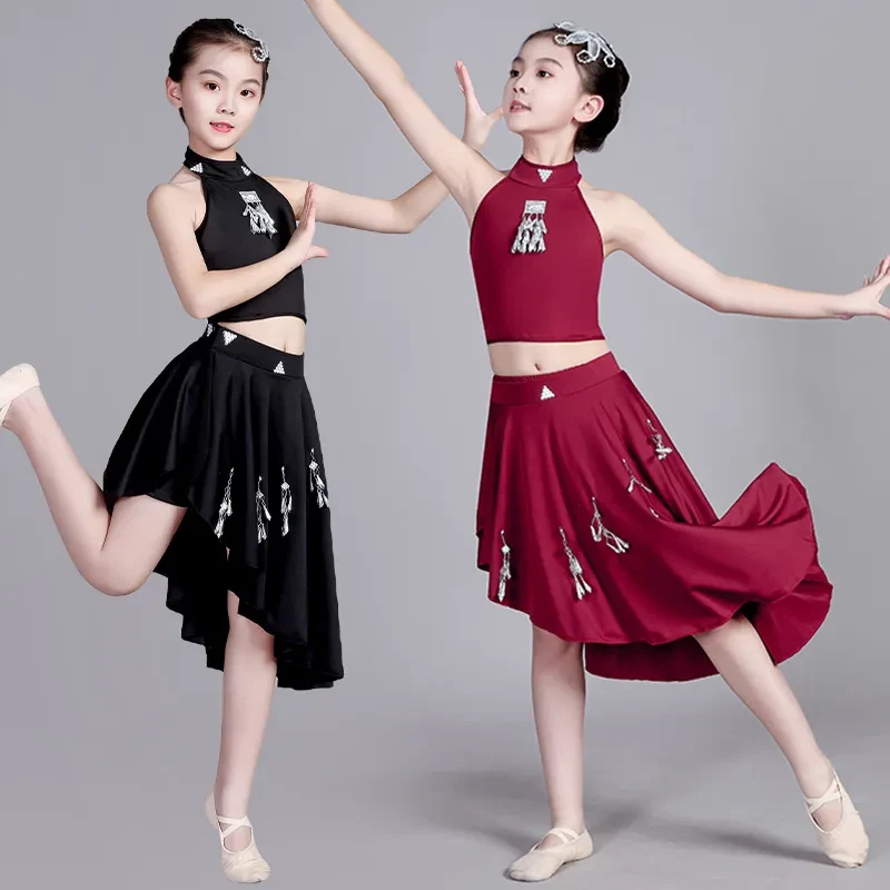 Filles Ventre Robe Danse 2 PC Haut Court Reservoir Et Queue Jupe Tenue de Ethnic eBay
