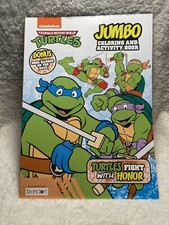 Teenage Mutant Ninja Turtles Jumbo Coloring Book Tear  Share pages  