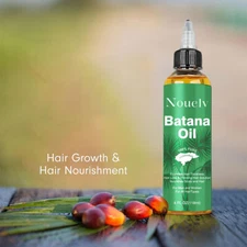 Batana Oil for Hair Growth, Dr Sebi Organic Raw from Honduras-100% Pure,118ml