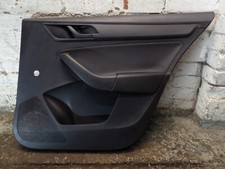 2016 SKODA RAPID S TSI 1.2 PETROL MK1 5DRS REAR RIGHT SIDE DOOR CARD