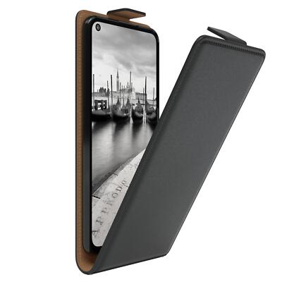 Für Xiaomi Redmi Note 9T Klappetui Hülle Kunstleder Tasche Schutz Handy Schwarz
