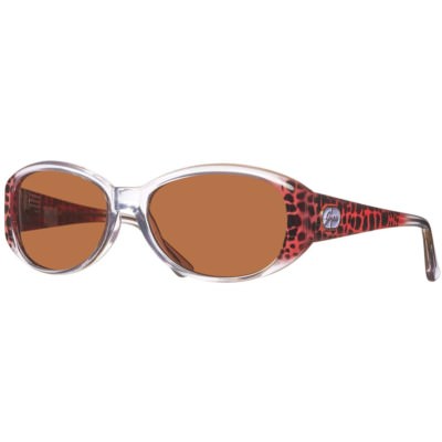 NWT Guess Sunglasses GU 7220 O34 Transparent Purple Print