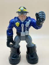 Fisher Price, Rescue Heroes - Policeman Willy Stop, 2001, Figure & Pack Only