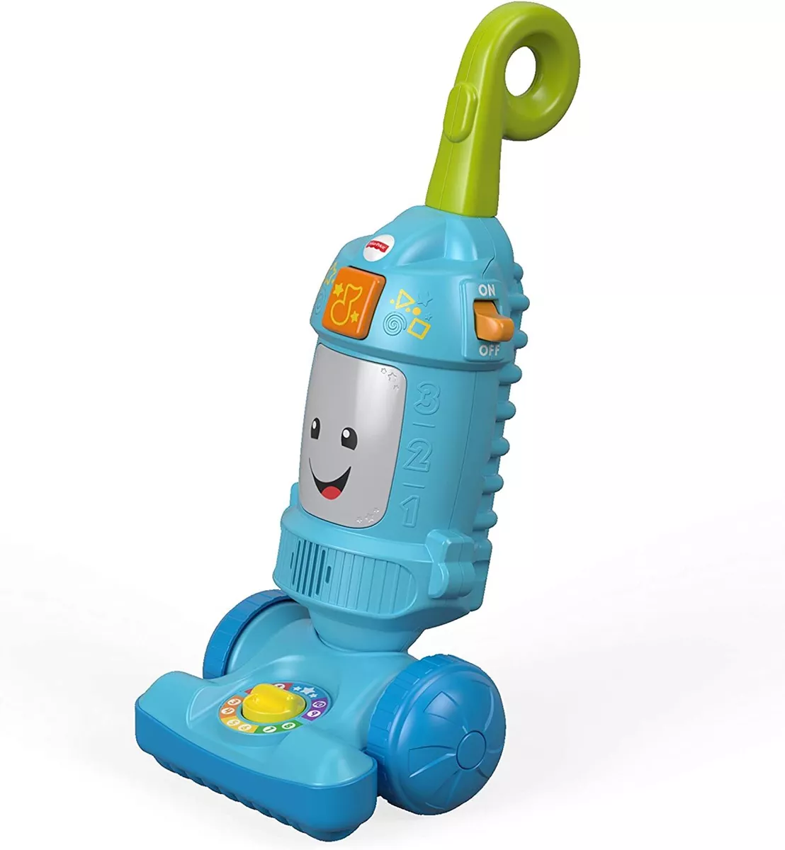 Fisher-Price Laugh and Learn Toddler Toy Vacuum with Lights Music and Song  887961600827