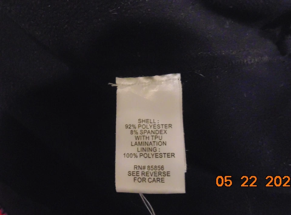 Chaqueta Gander Mountain Camuflada Negra/Rosa Serie Guide Cremallera Completa Mujer Talla Mediana Foto 4 de 4