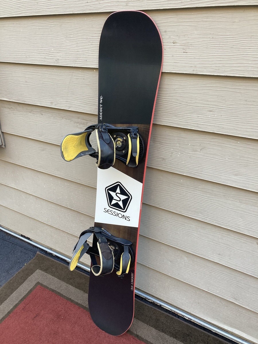 Session Addict WC 151 or 154 cm Snowboard w/ Burton Progression  