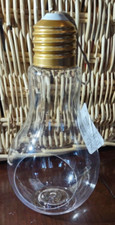 Light Bulb Hanging Clear Plastic Terrarium-Brand New-SHIPS N 24 HOURS