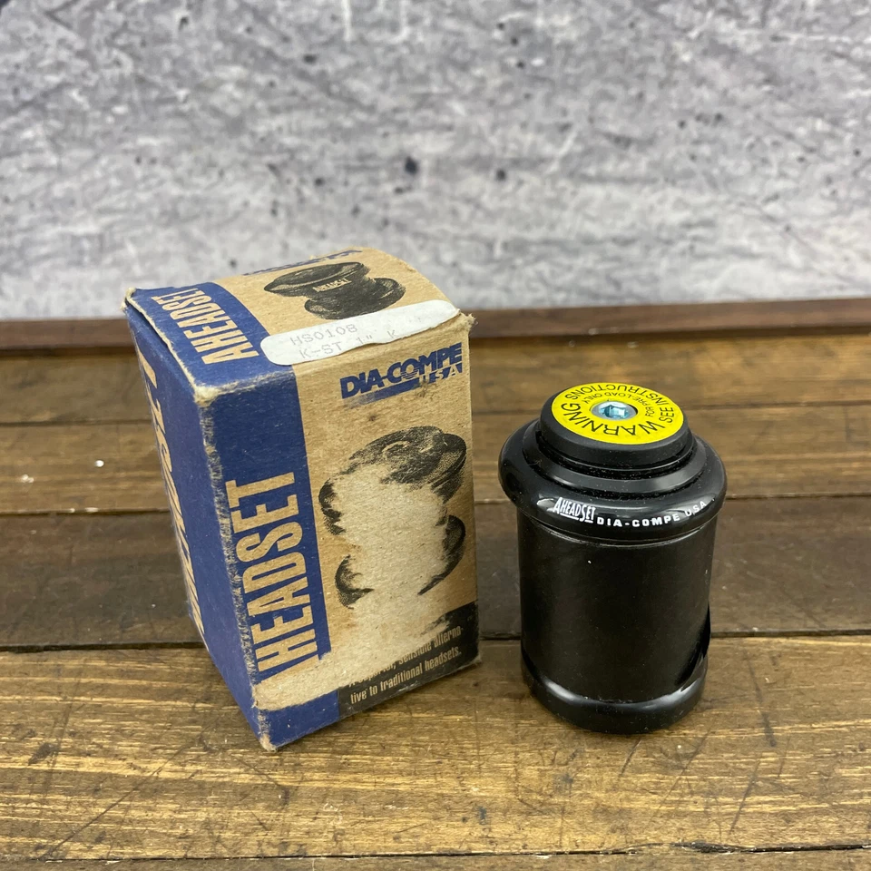 Auriculares Dia Compe AHeadset de colección 1 pulgada sin rosca NOS Completo Años 90 MTB 25.4 1" Foto 3 de 4