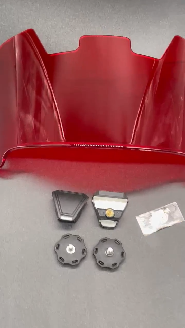 Clear Red Full Size Helmet Visor Riddell Speed/Flex Compatible eBay