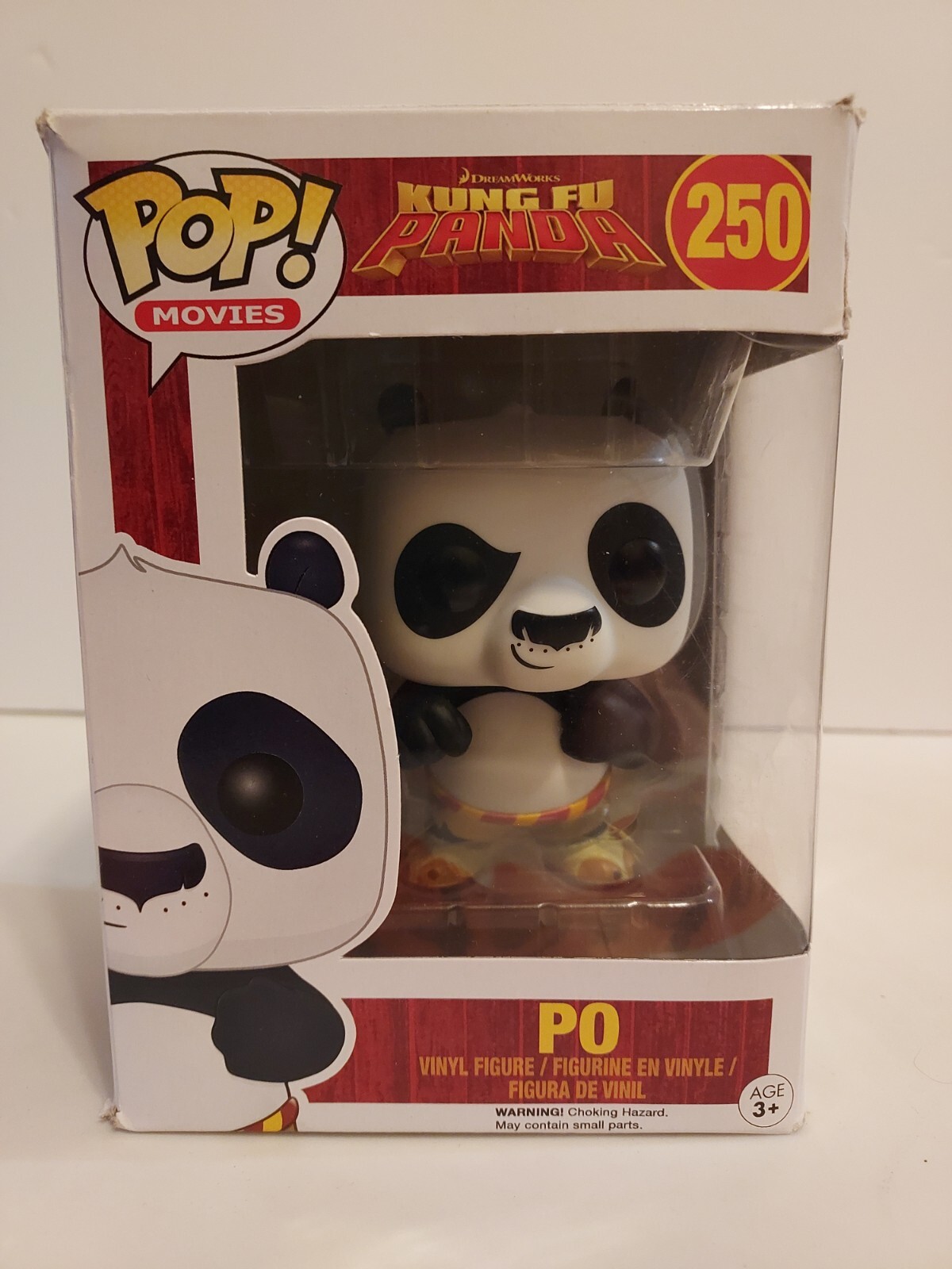 Funko Pop! Pre-Owned Movies Dreamworks Kung Fu Panda Po #250 Vinyl Figure