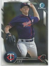 Tyler Jay Minnesota Twins 2016 Bowman Chrome Draft