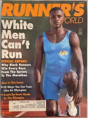 1992 Runner’s World August Olympic Preview, Nike ads