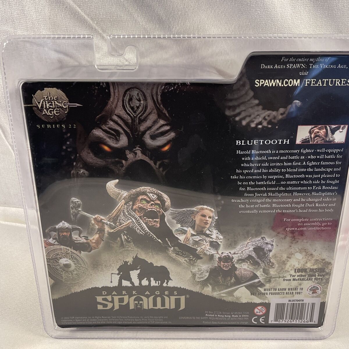 Spawn The Dark Ages The Viking Age 2002 Bluetooth Series 22 Spawn The Dark Ages The Viking Age 2002 Bluetooth Series 22
