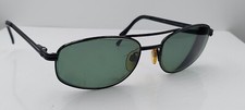 Vintage Sergio Tacchini ST1066-S Black Pilot Metal Sunglasses Italy FRAMES ONLY