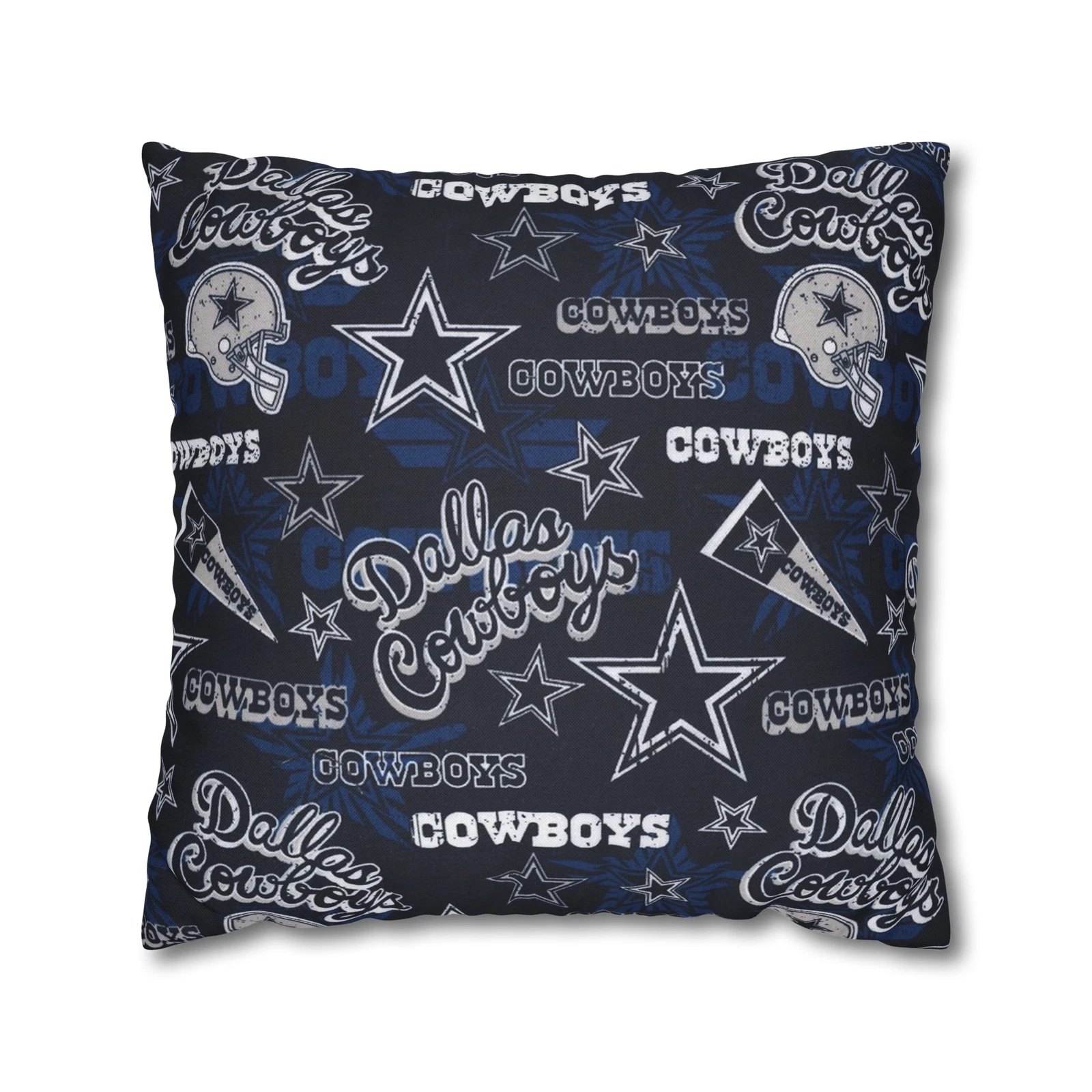 Dallas Cowboys Spun Throw Pillowcase