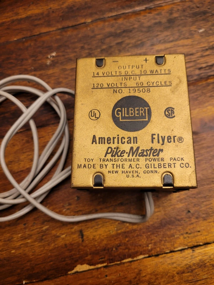 Gilbert American Flyer Pike-Master Toy Slot Car Transformer - Image 4 of 4