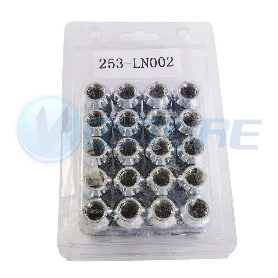 (20) Tuercas 12x1,5 para Pontiac Chevy Corvette Camaro S10 Firebird GTO Chrysler Foto 3 de 3