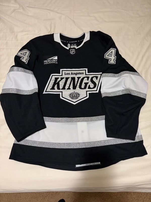 Los Angeles Kings Arthur Kaliyev Game Issued Jersey 2024-25 NHL season