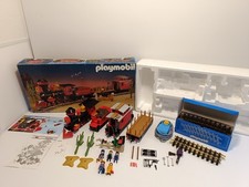 Playmobil 4034 Steaming Mary Lok Eisenbahn Western Vollständig in OVP Box