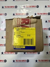 Square D QOB3150VH 150A 3 Pole Bolt On Circuit Breaker