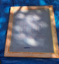 Vintage Silk Screen Printing Frame. Wood, , 21.75" X 18.75" Outside Measurement