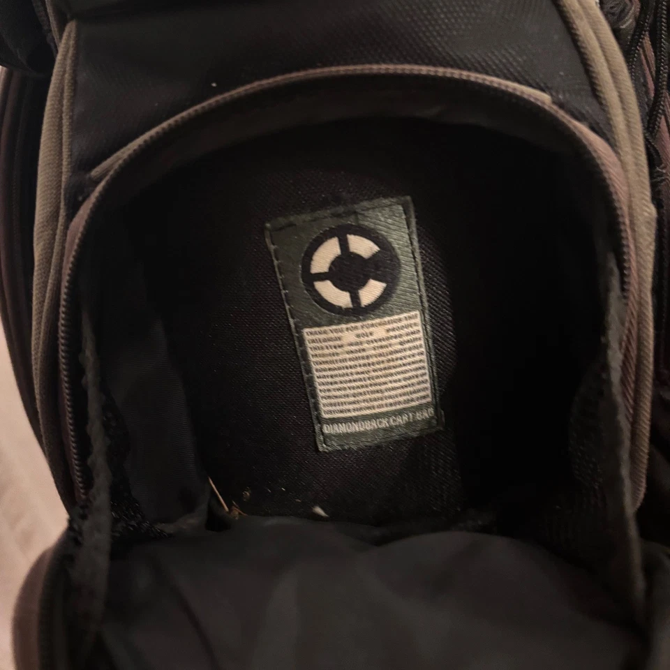 Callaway Golf Bag Cart Bag Black Gray Multiple Pockets Golf Bag Cart Bag - Image 4 of 4