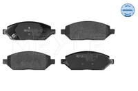 Meyle 025 223 2618 Bremsbelagsatz, Scheibenbremse FüR Opel