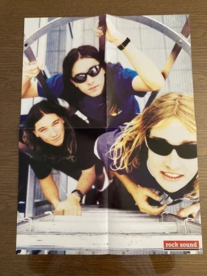 POSTER NIRVANA CURT COBAIN 56 x 42 cm 22 x 16,5 inches very good condition - Photo 1/2
