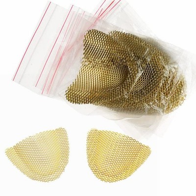20 pcs Golden Metal Palatal Reinforcement Mesh For Acrylic Partial Denture Up...