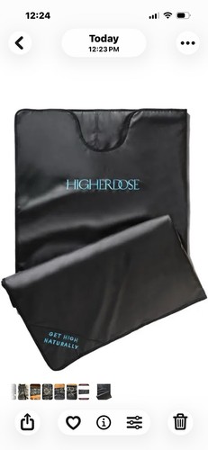 Higher Dose Infrared Sauna Blanket with Travel Bag