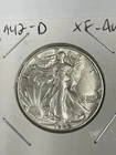 1942-D Liberty Walking Half Dollar Silver XF-AU Denver 50C