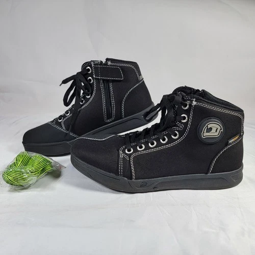 RIDEIRON Iron Jia’s XZ016 Motorcycle Riding Shoes Boots Black Men’s US Size 9.5 - product listing photo