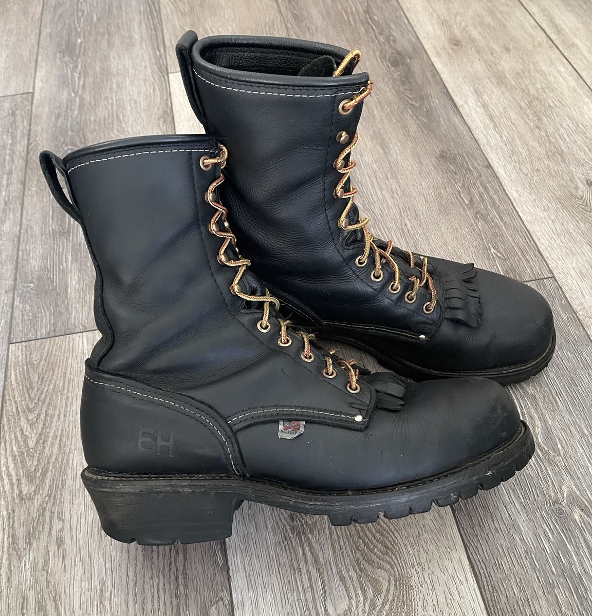 Moc Toe Black Carolina Steel Toe Boots Women's Carolina 8