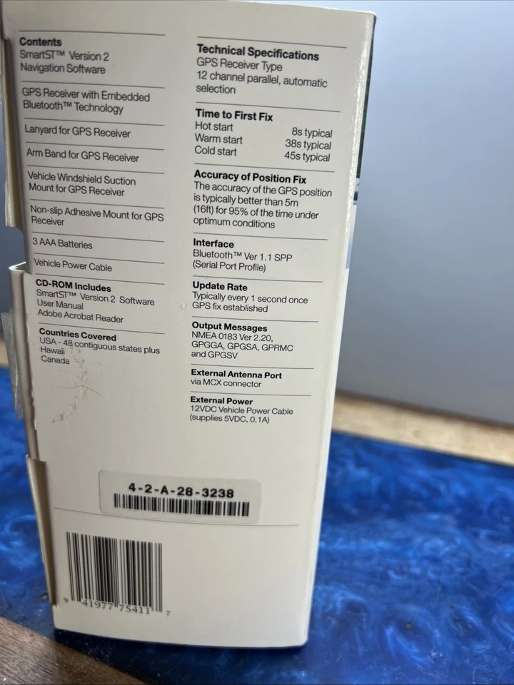 Vintage Electronics Navman GPS 4410 Handheld GPS Receiver Open Box Never Used - Image 4 of 4