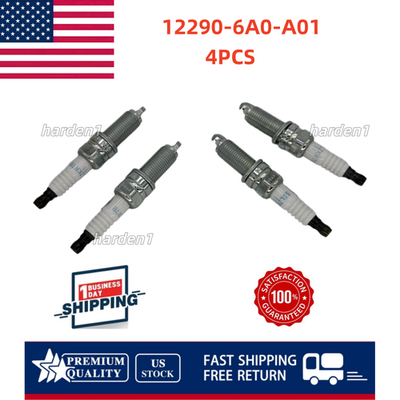 #ad #ad 4Pcs 2018 2025 1.5T L4 For HONDA Acura Spark Plug 12290 6A0 A01 ACCORD $14.50
