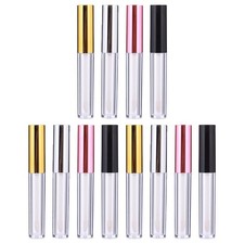  12 Pcs Tube De Gloss À Lèvres Contenants Bouteilles Brillance Brillant