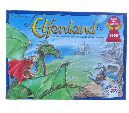 Elfenland Brettspiel Amigo Spiele vollständig Spiel des Jahres 1998 neuwertig