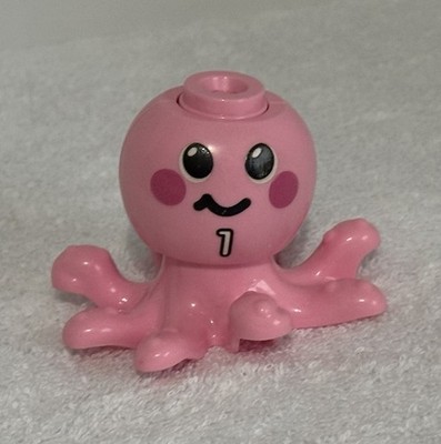Vtech Jiggle And Giggle Fishing Set Replacement Octopus Pink Piece #1