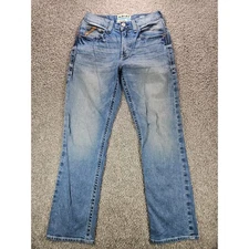 Ariat Mens M2 Stirling Boot Cut Denim Jeans 30x34 Blue Relaxed Fit