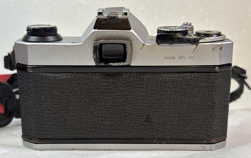 Pentax Asahi K1000 fotocamera reflex pellicola 35mm solo corpo brivido testata e funzionante - Foto 8 di 12