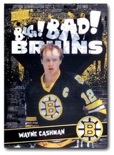 2023-24 Upper Deck Boston Bruins Centennial Acetate - WAYNE CASHMAN #190
