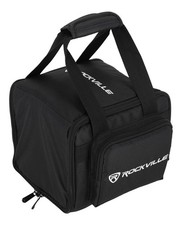 Rockville RLB90 v3 Universal Travel Bag Fits 2x Par Lights Controller Cables