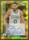 JAYSON TATUM 2025-26 TOPPS CHROME SAPPHIRE #TCA-JT GOLD REFRACTOR AUTO 45/50