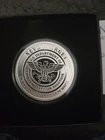 2017 1 oz Department of PRS Proof - Never Forget #12 Silver Shield with COA RARE