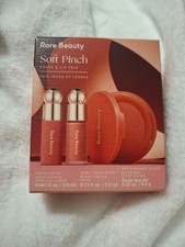 Rare Beauty Soft Pinch Cheek  Lip Trio Lip Oil, Dewy Liquid Blush, Matte Blush